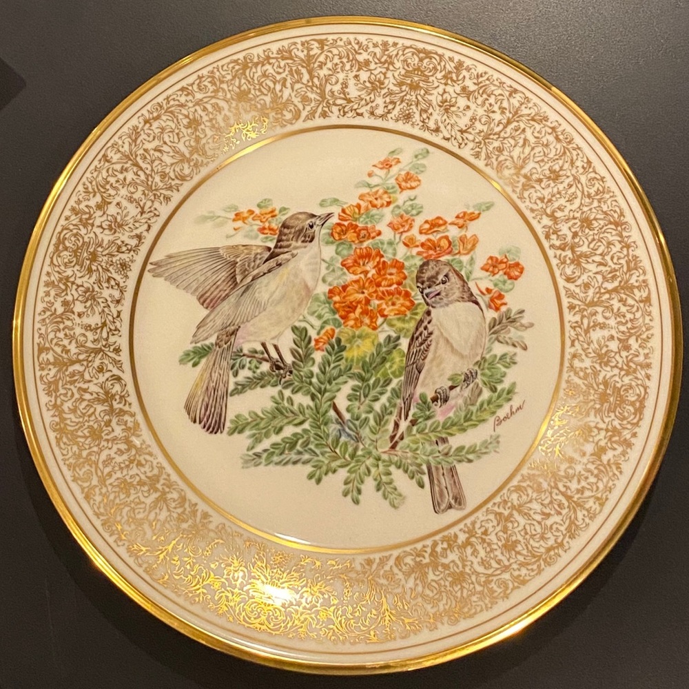 Lenox collectible plate